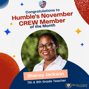 November's CREW of the Month - Humble
