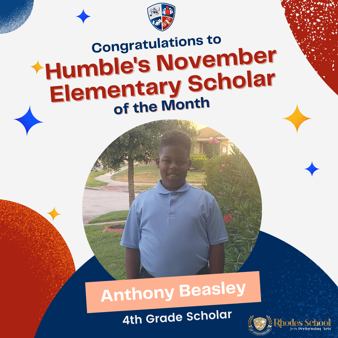 November's Elem Scholar - Humble