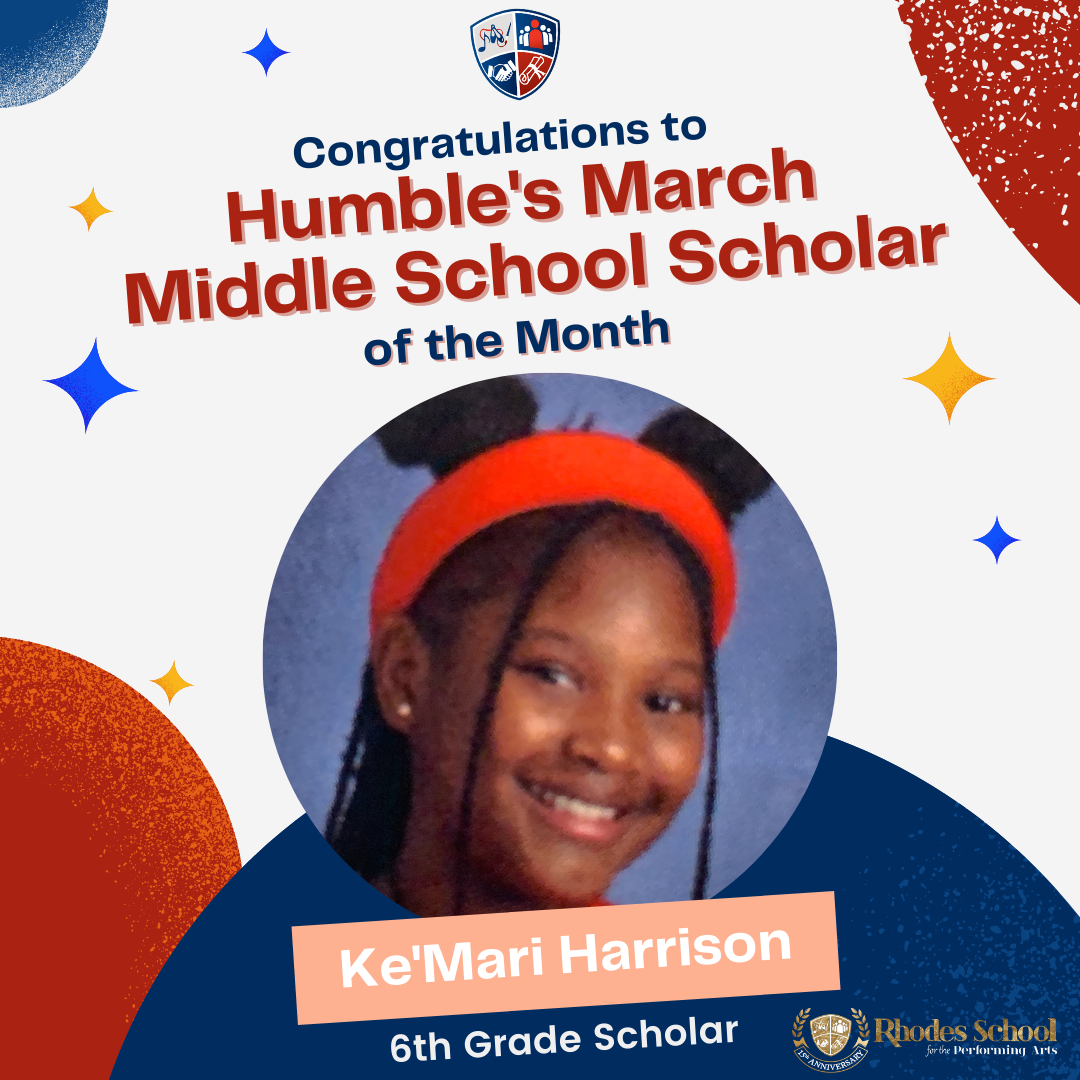 Humble's March 23 Middle Scholar