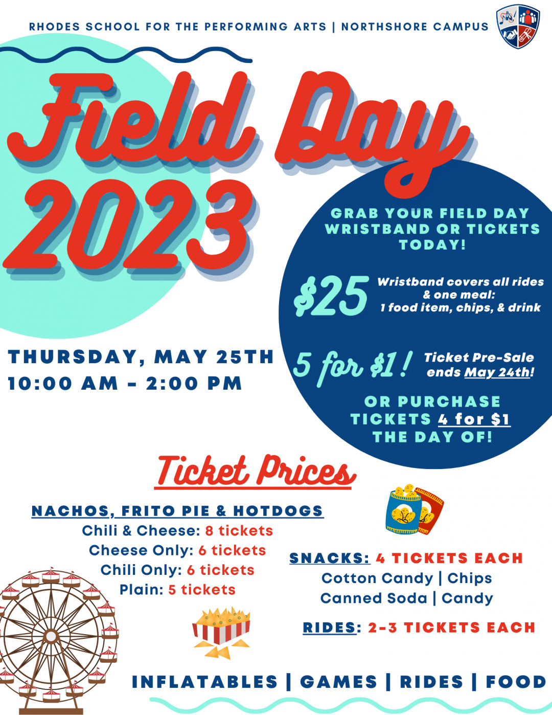 Northshore’s Field Day 2023 Rhodes School for the Performing Arts