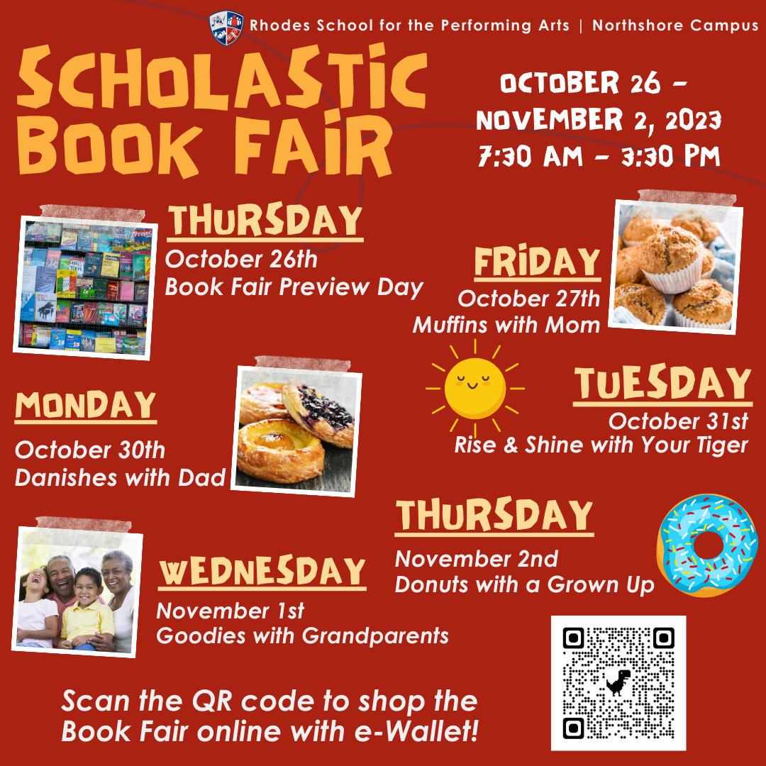 SCHOLASTIC BOOK FAIR IS COMING TO SA! - Southport 6th Grade Academy