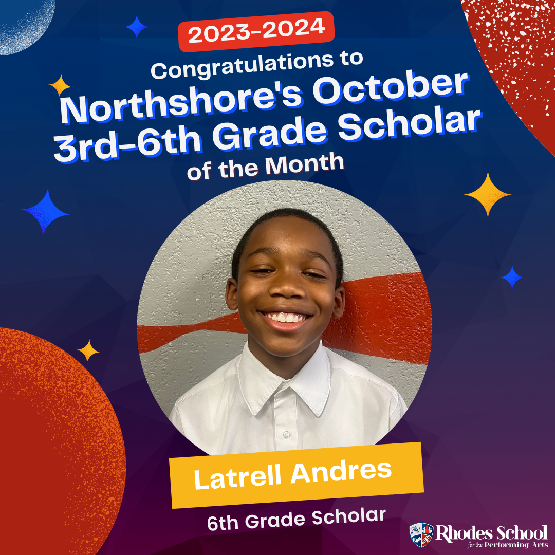 Northshore's 3rd-6th Scholar - Oct 2023