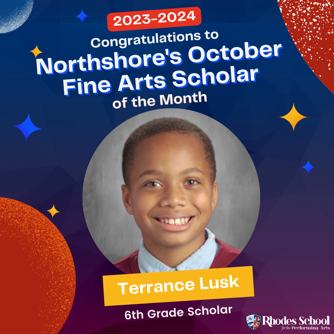Northshore's Fine Arts Scholar - Oct 2023