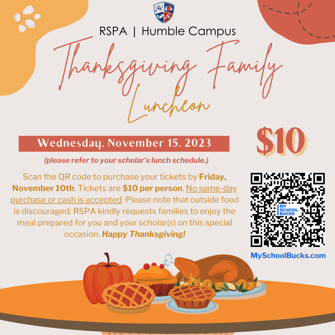 Thanksgiving Luncheon 2023 - Humble
