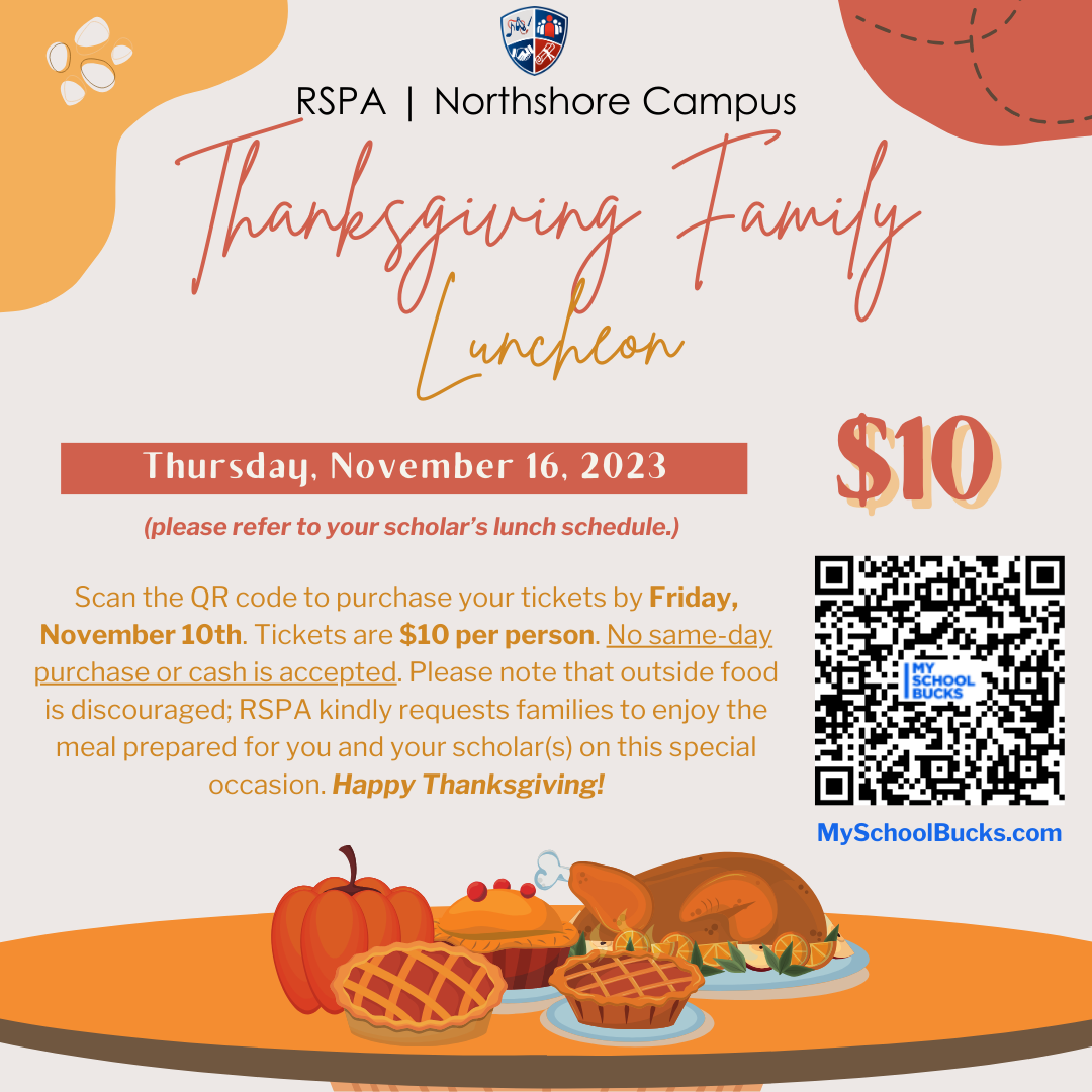 Thanksgiving Luncheon 2023 - Northshore