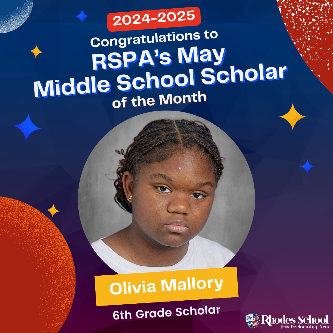 Middle School Scholar - May 2025