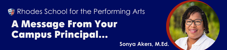 A Message from Your Principal Header