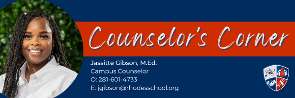 Counselor's Corner Header - Gibson