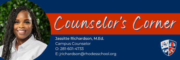 Counselor's Corner Header - Richardson