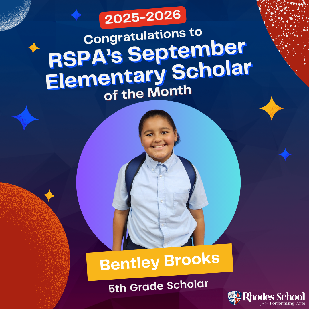 Elementary Scholar of the Month - September 2025