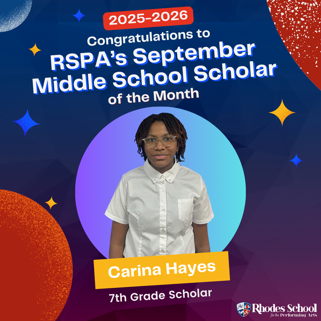 Middle School Scholar - September 2025